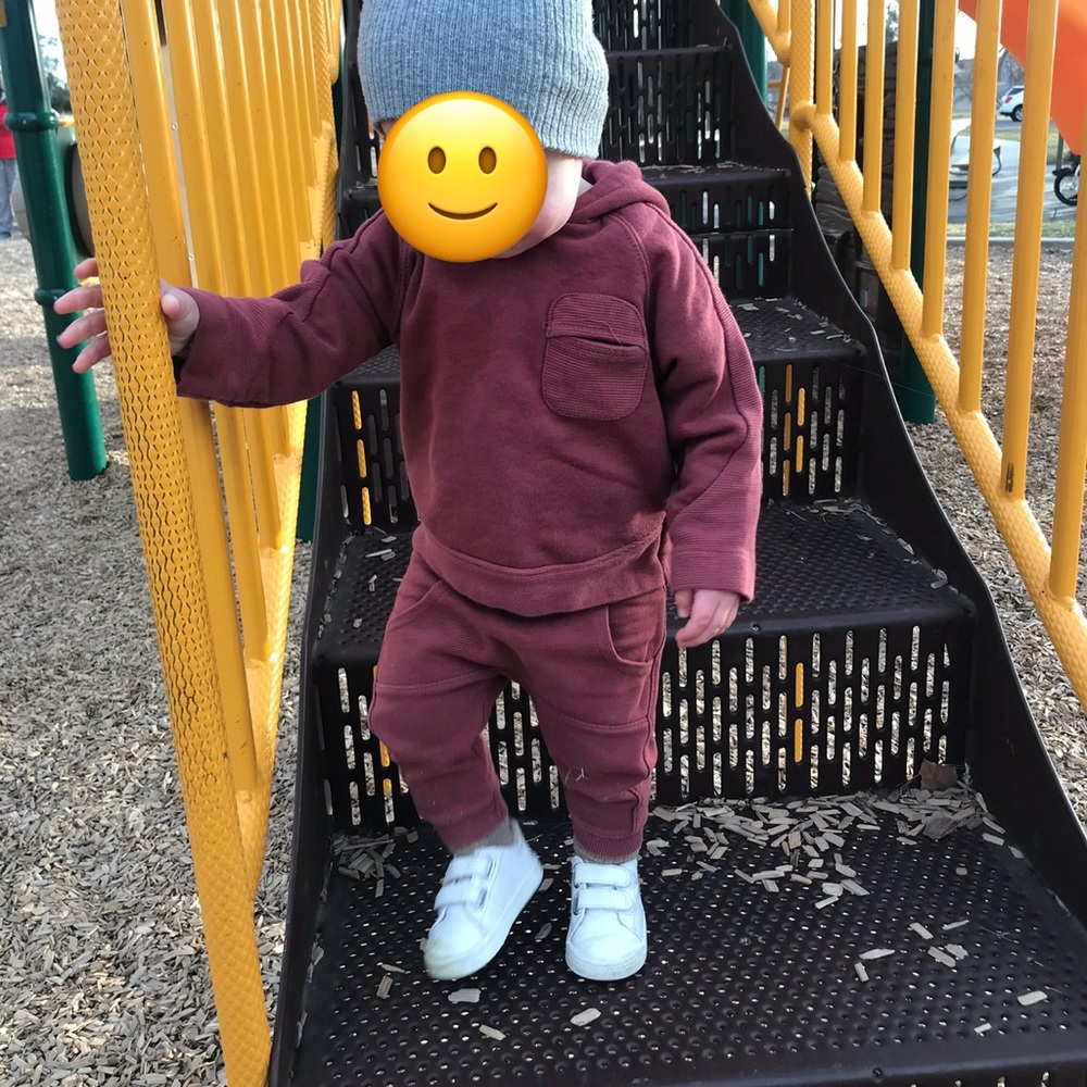 Zara baby toddler ottoman sweatshirt